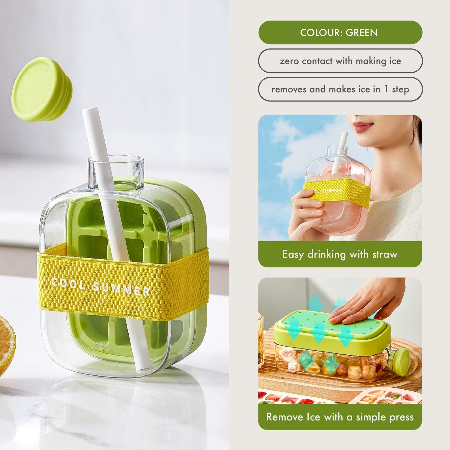 Ice Tray Bottle